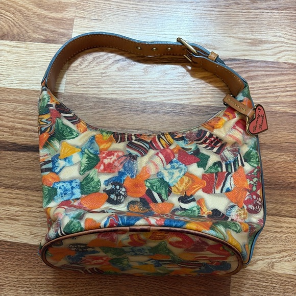 Dooney & Bourke Handbags - Dooney & Bourke Vintage Y2k Candy Mini Shoulder Hobo Bag